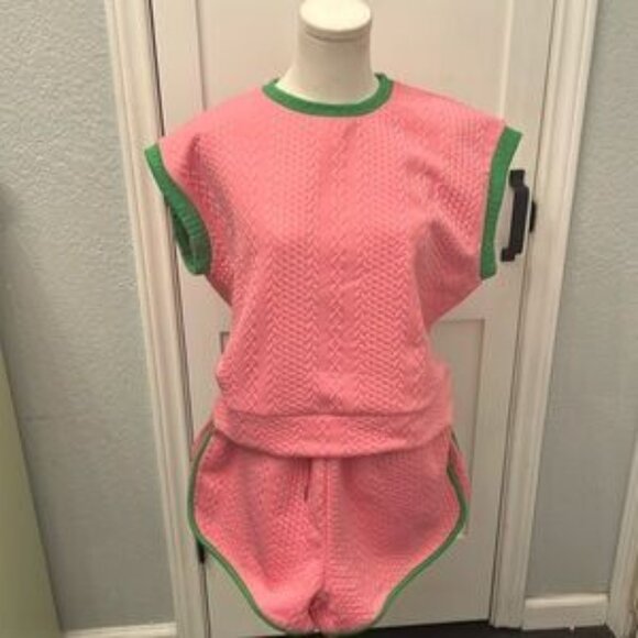 Quilted Short Set - Picture 1 of 1